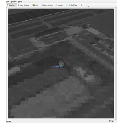 シミュレーション結果をRvizで可視化
