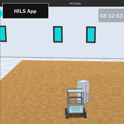 Obstacle Detection in the HILS Environment①