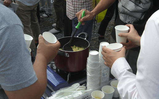 非常食の試食